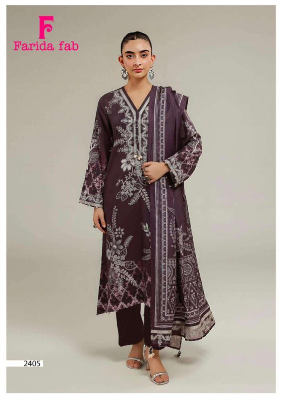 Farida fab parian dream vol-24 wholesale dress material masjid in mumbai